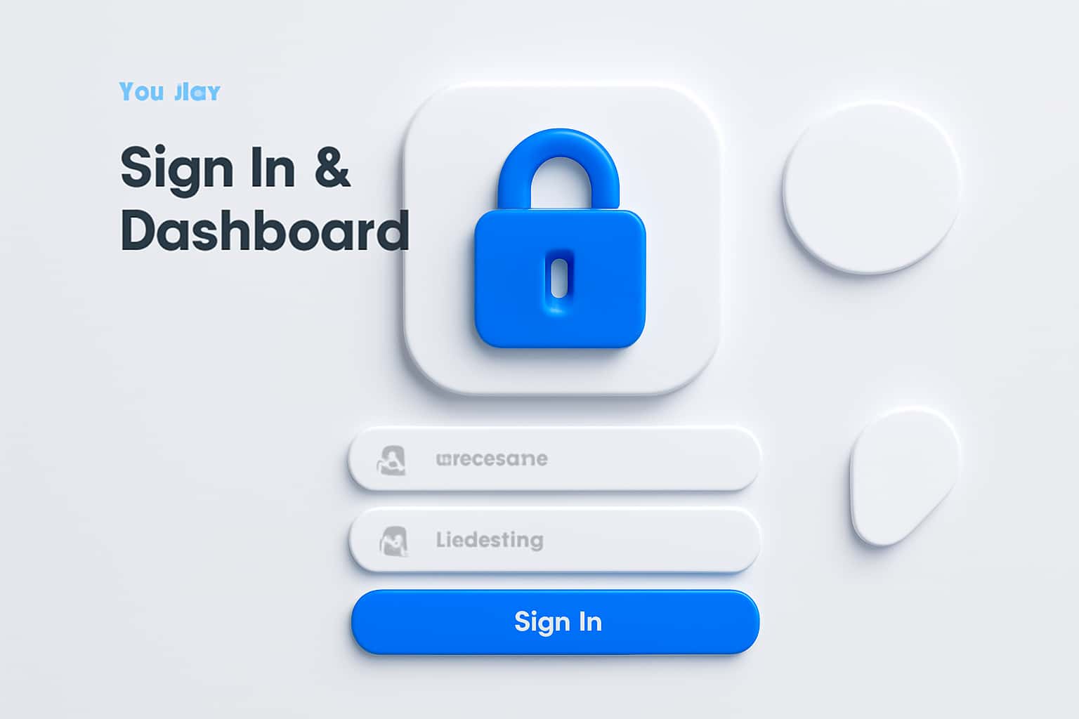 Yos Win Sign In & Dashboard Interface